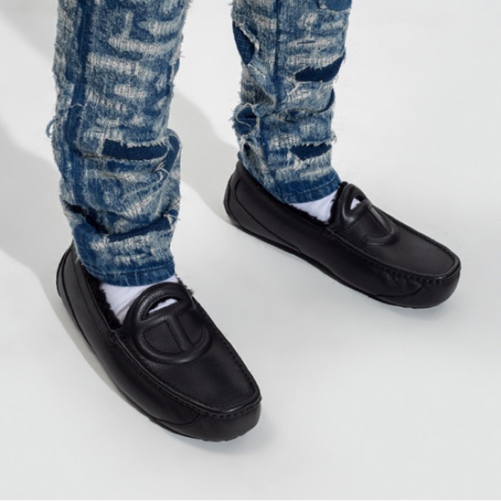 NWOB Telfar x UGG Men’s Loafers Slippers House Shoes in Black